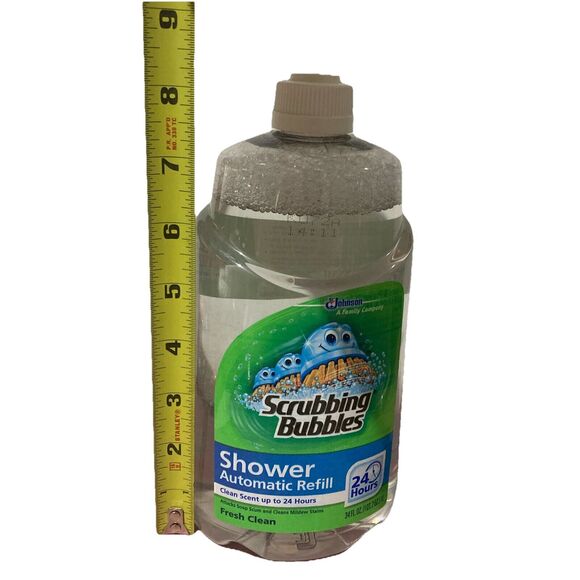 Scrubbing Bubbles Automatic Shower Cleaner Refill 34 oz Fresh Clean Scent - Picture 5 of 6